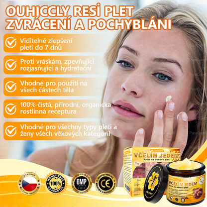 💧Doporučení dermatologa 🐝 ✨PuraCure® Krém na obnovu pleti s včelím jedem 🔥 Český vývoj, výroba a dodávka v České republice