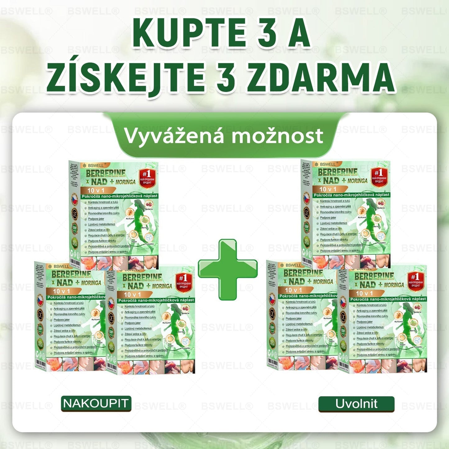 ✨ BSWELL® Nano mikrovpichová zeštíhlující náplast✨(Stačí použít pouze jednou denně – viditelné změny již za 28 dní) ✅Bezbolestná, dlouhotrvající, zaměřená na řešení cukrovky, obezity a kardiovaskulárních onemocnění