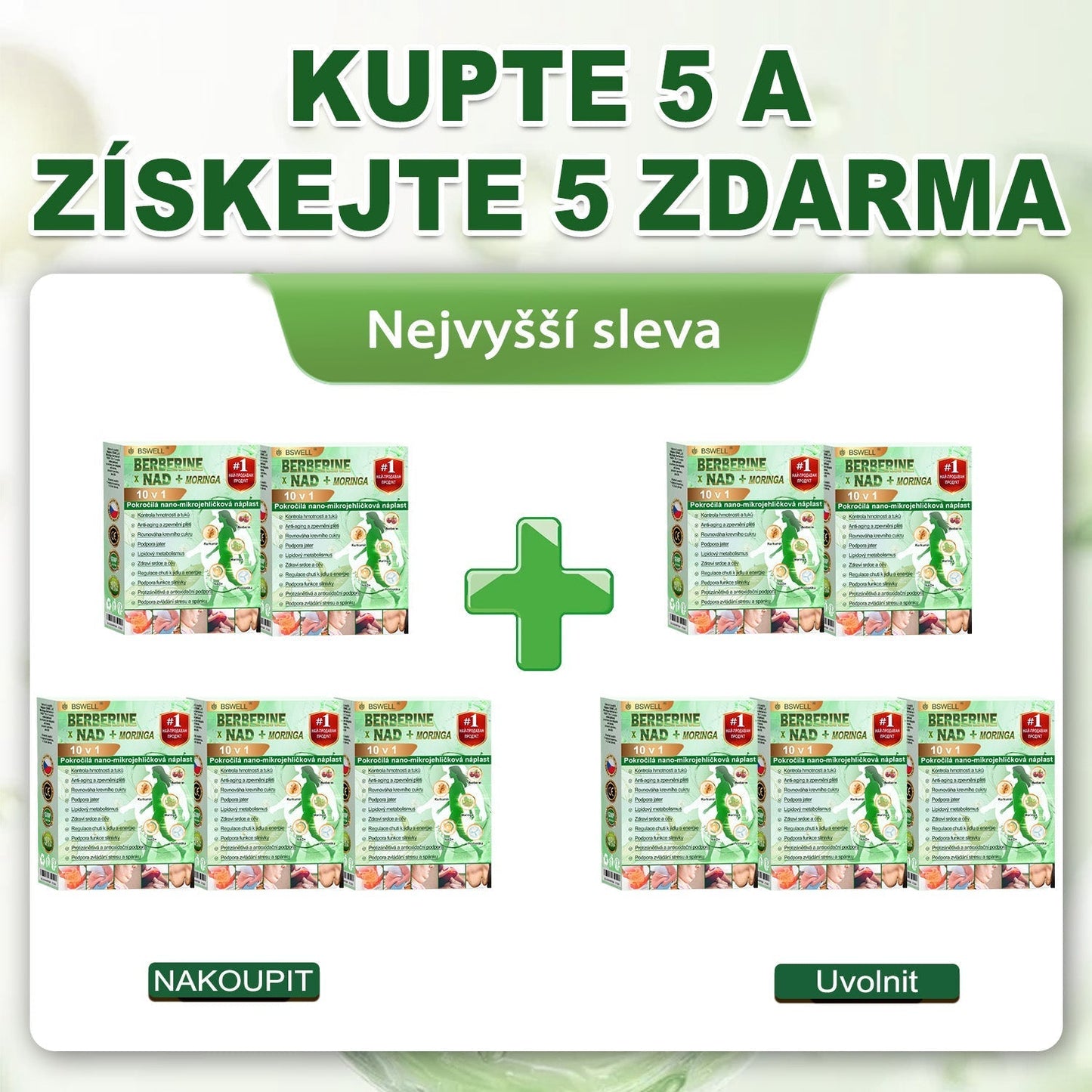 ✨ BSWELL® Nano mikrovpichová zeštíhlující náplast✨(Stačí použít pouze jednou denně – viditelné změny již za 28 dní) ✅Bezbolestná, dlouhotrvající, zaměřená na řešení cukrovky, obezity a kardiovaskulárních onemocnění
